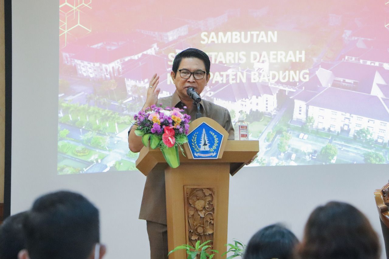 podiumnews.com-Sekda Badung Minta WBK dan WBBM Jadi Budaya Kerja